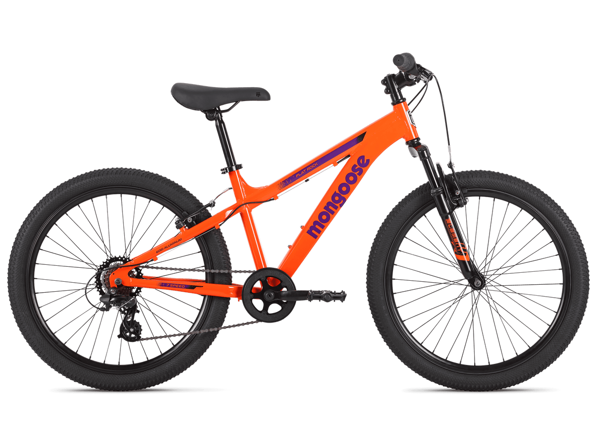 Mongoose Flatrock 24-inch Kids Mountain Bike