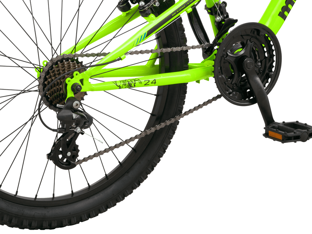 Mongoose Status 24-inch Kids Full Suspension Mountain Bike