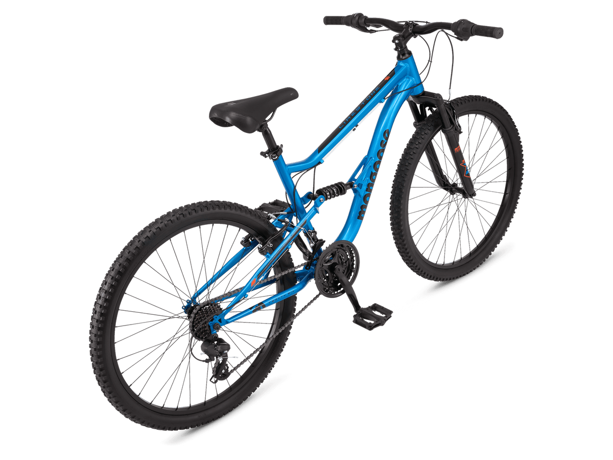 Mongoose Limestone 26-inch Full Suspension Mountain Bike